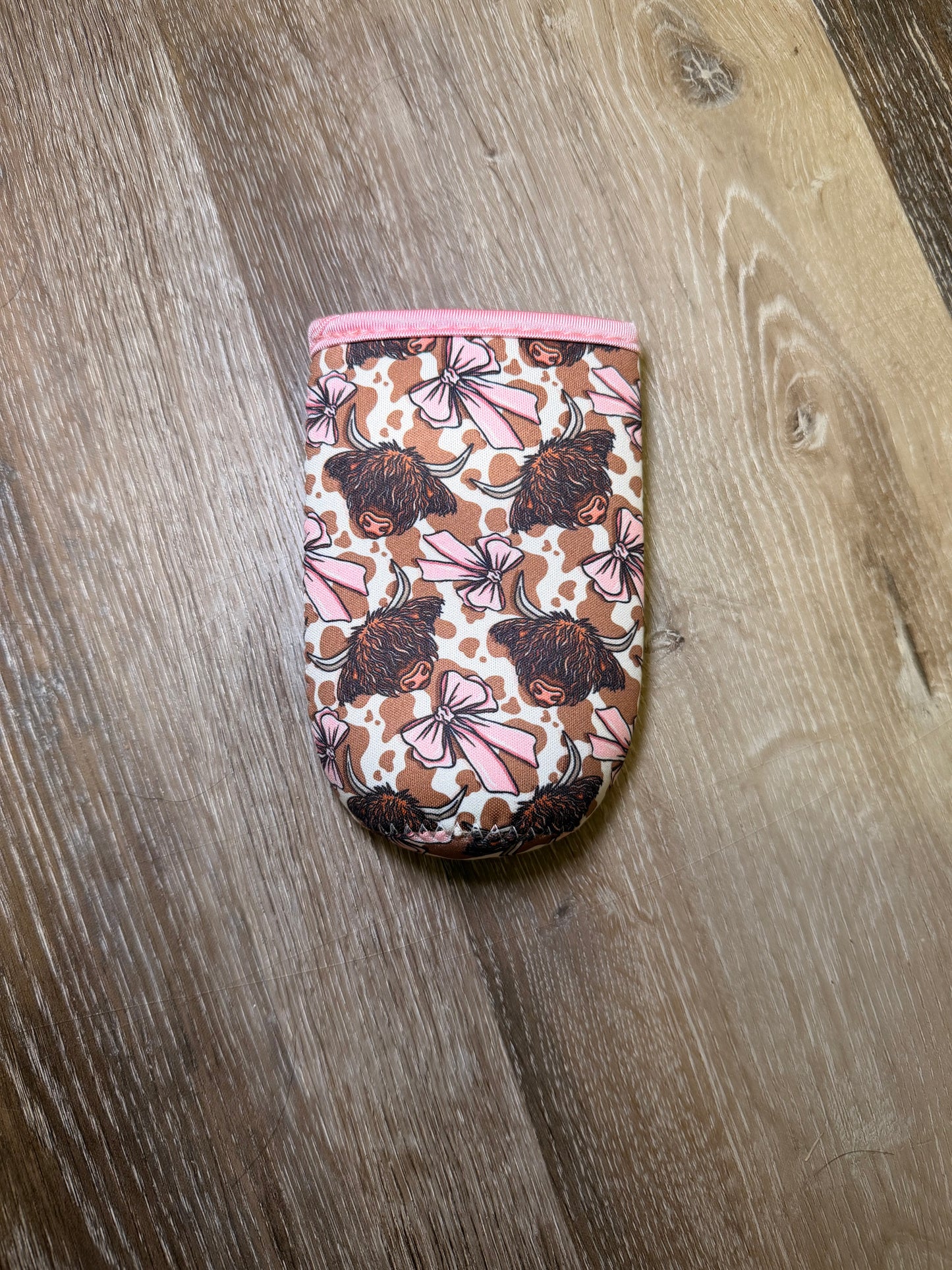 Highland Cow Slim Koozie